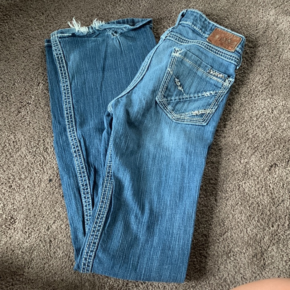 BKE Denim Flare size 25 long - Picture 4 of 5